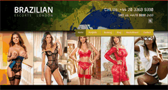 Desktop Screenshot of brazilianescortslondon.com